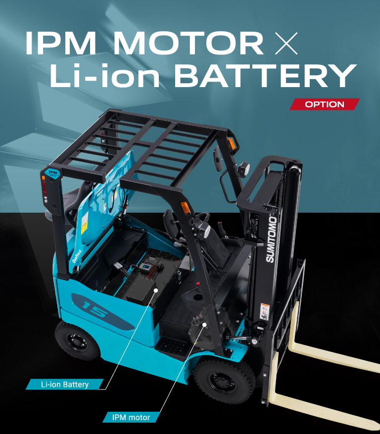 IPM MOTOR × Li-ion BATTERY